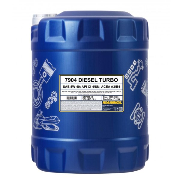 Mannol Diesel Turbo 5W40 A3/B4 - 10L