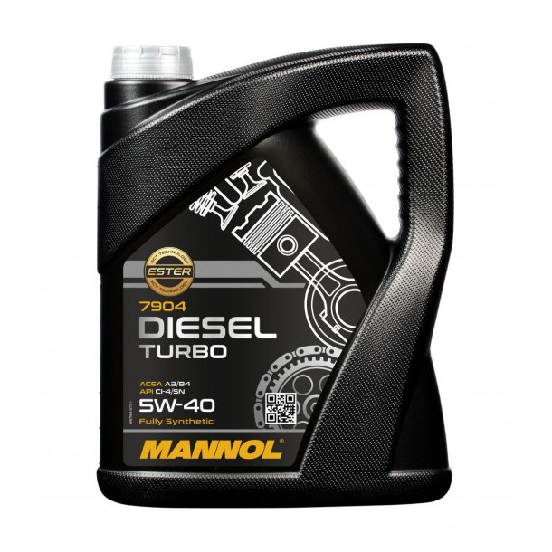 Mannol Diesel Turbo 5W40 A3/B4 - 5L