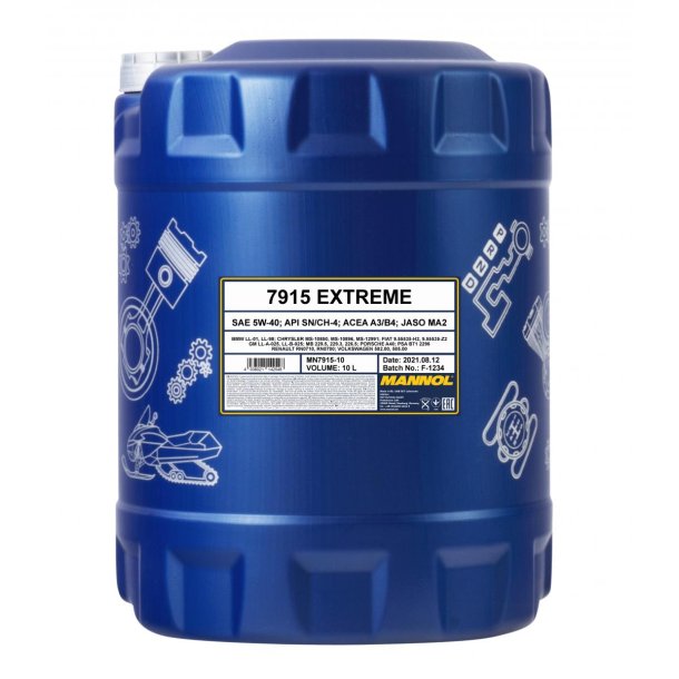 Mannol Extreme 5W40 A3/B4 - 10L