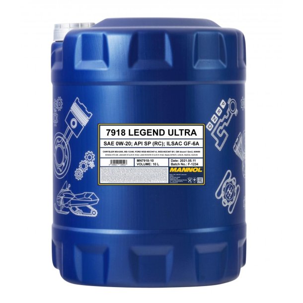 Mannol Legend Ultra 0W20 SP Plus RC - 10L