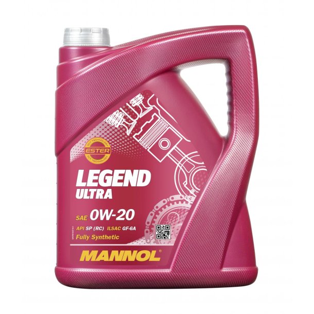 Mannol Legend Ultra 0W20 SP Plus RC - 5L