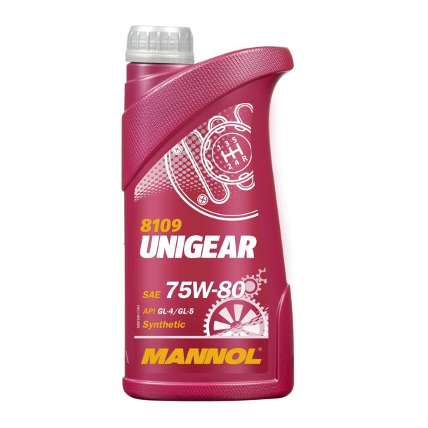 Mannol Vxelldsolja Unigear 75W80 GL4/GL5 - 1L