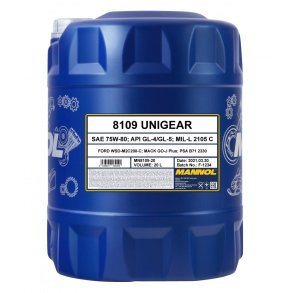 Mannol gearolie Unigear 75W80 GL4/GL5 - 20L