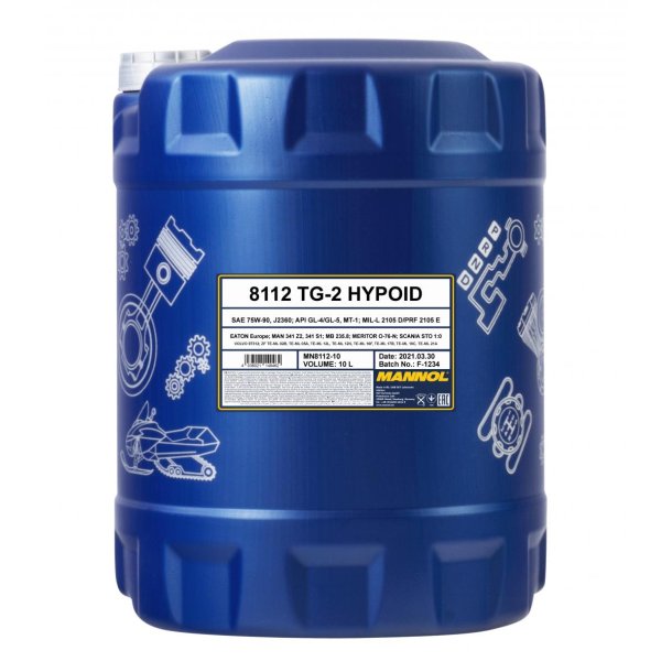 Mannol 8112 TG-2 Hypoid GL4/5 - 10L