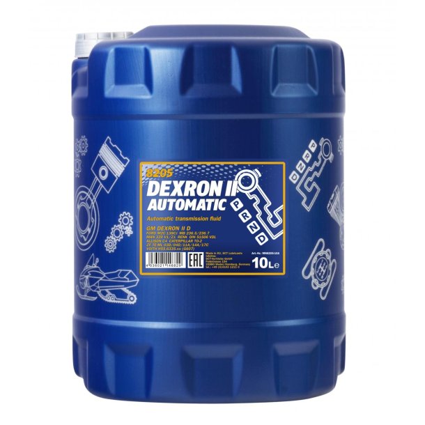 Mannol automatgearolie DEXRON II - 10L
