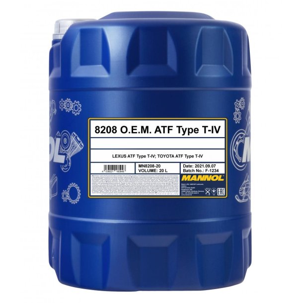 Mannol 8209 Automatv&auml;xelldsolja ATF SP-III - 20L 