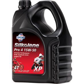 Motorolie Fuchs Silkolene Pro 4 15W50 XP - 4 liter