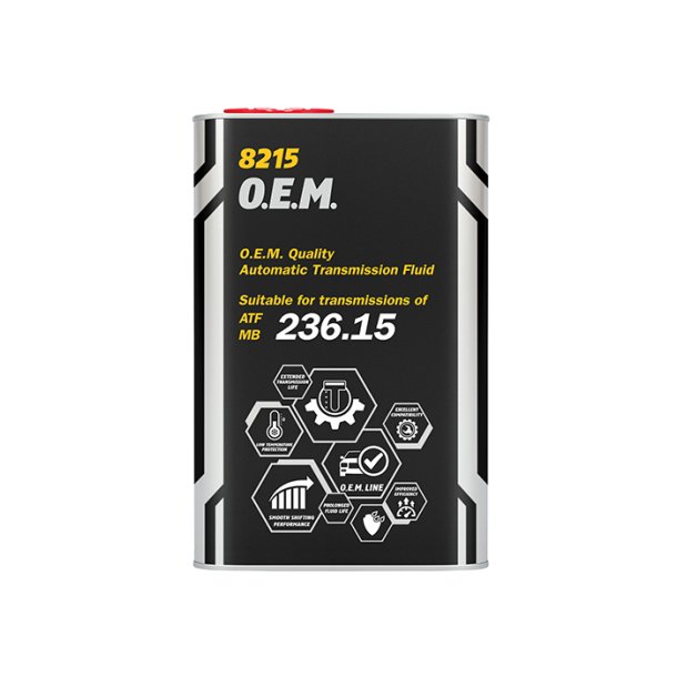 Mannol 8215 Automatv&auml;xelldsolja ATF MB 236